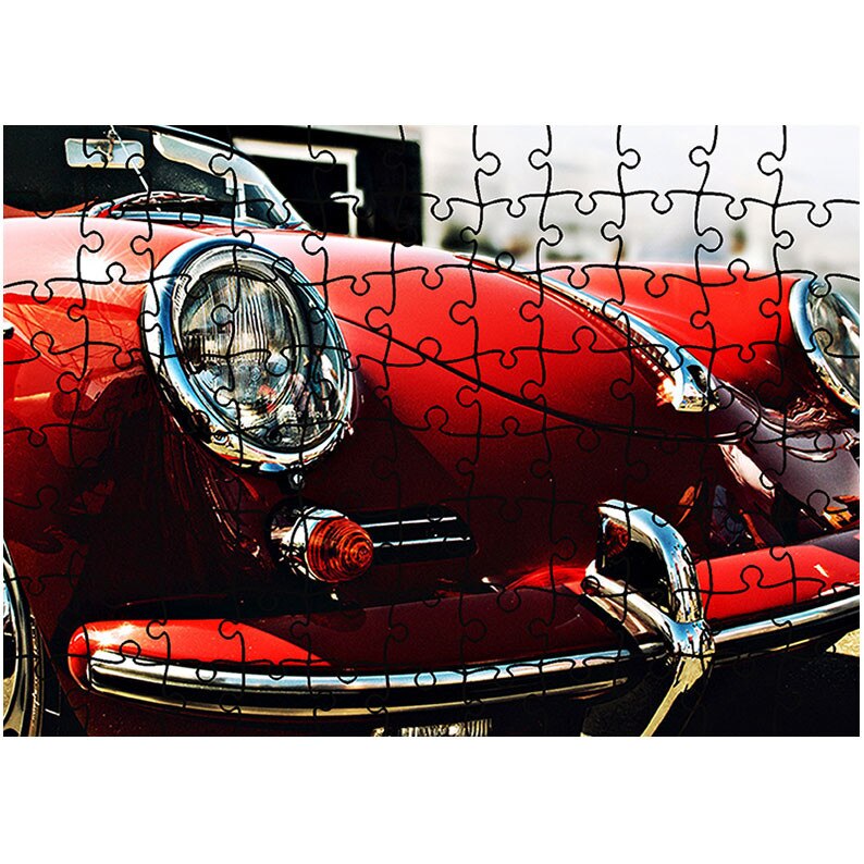 Puzzle Heartwork 96 piese, Porsche Clasica, Latime 40,5 cm x Inaltime 28,7 cm
