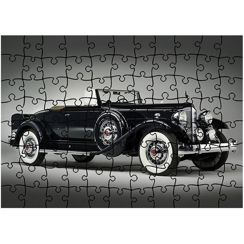Puzzle Heartwork 96 piese, 1932 Packard Twin Six Coupe Roadster, Latime 40,5 cm x Inaltime 28,7 cm