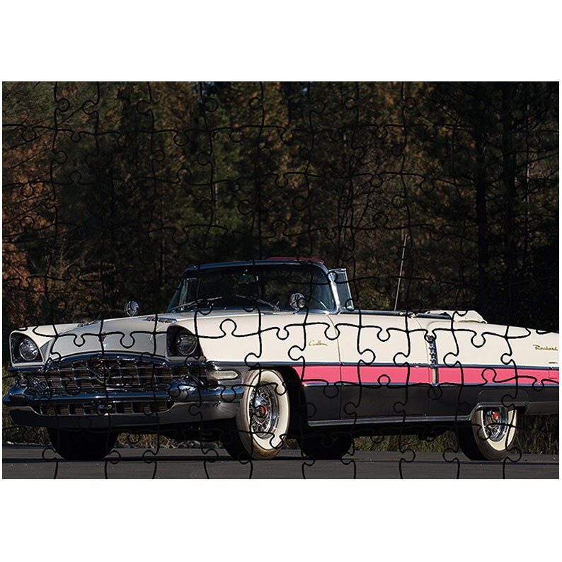 Puzzle Heartwork 96 piese, Packard Caribbean Convertible 1956, Latime 40,5 cm x Inaltime 28,7 cm