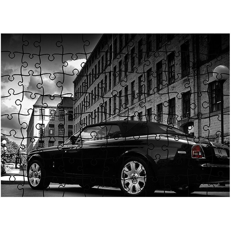 Puzzle Heartwork 96 piese, Jaguar XK, Latime 40,5 cm x Inaltime 28,7 cm