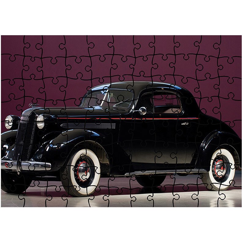 Puzzle Heartwork 96 piese, 1936 Pontiac Master Six Deluxe Coupe, Latime 40,5 cm x Inaltime 28,5 cm