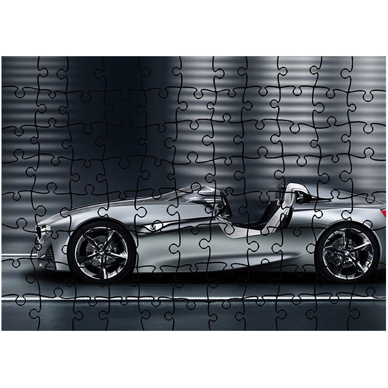 Puzzle Heartwork 96 piese, BMW Concept Car, Latime 40,5 cm x Inaltime 28,5 cm