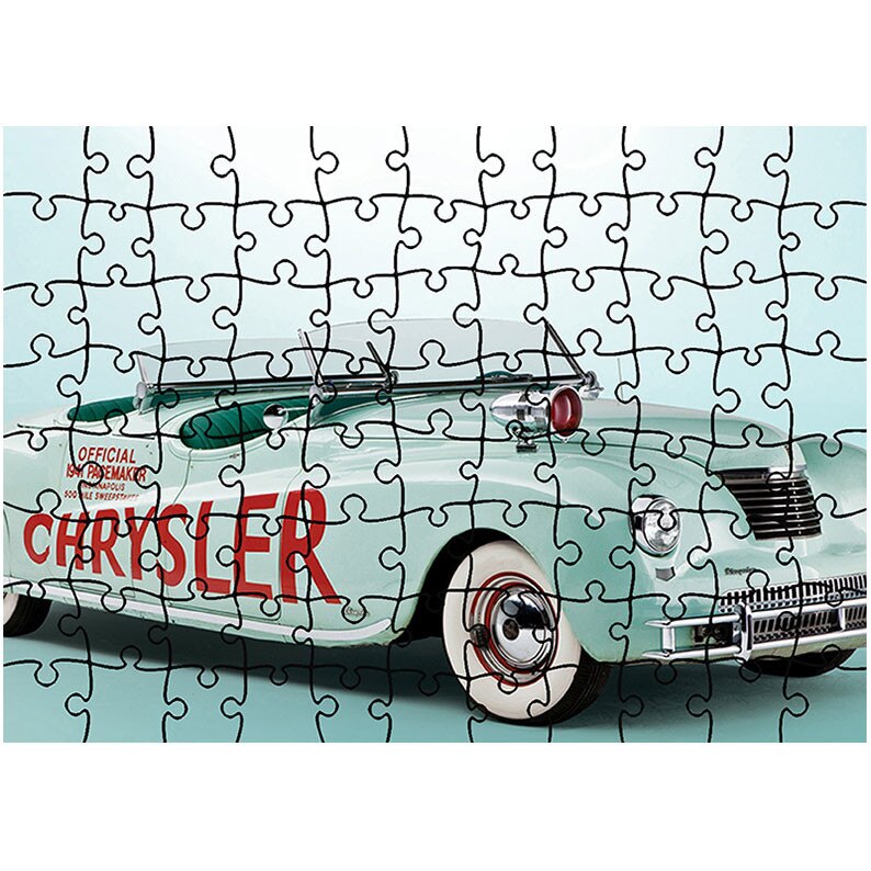 Puzzle Heartwork 96 piese, Chrysler Bleu, Latime 40,5 cm x Inaltime 28,7 cm