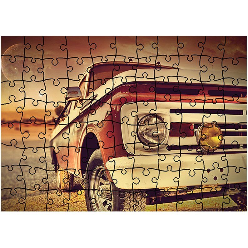 Puzzle Heartwork 96 piese, Camioneta FORD, Latime 40,5 cm x Inaltime 28,7 cm