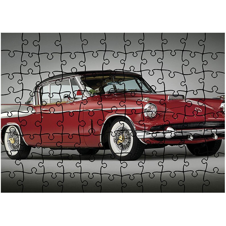 Puzzle Heartwork 96 piese, Packard Hawk 1958, Latime 40,5 cm x Inaltime 28,7 cm