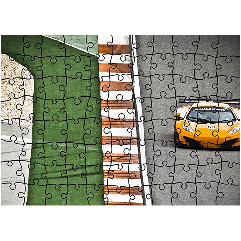 Puzzle Heartwork 96 piese, Pista de Curse, Latime 40,5 cm x Inaltime 28,7 cm