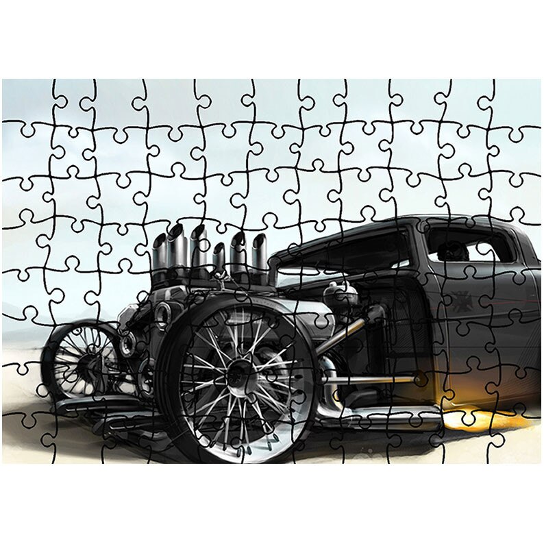 Puzzle Heartwork 96 piese, Roadster, Latime 40,5 cm x Inaltime 28,7 cm