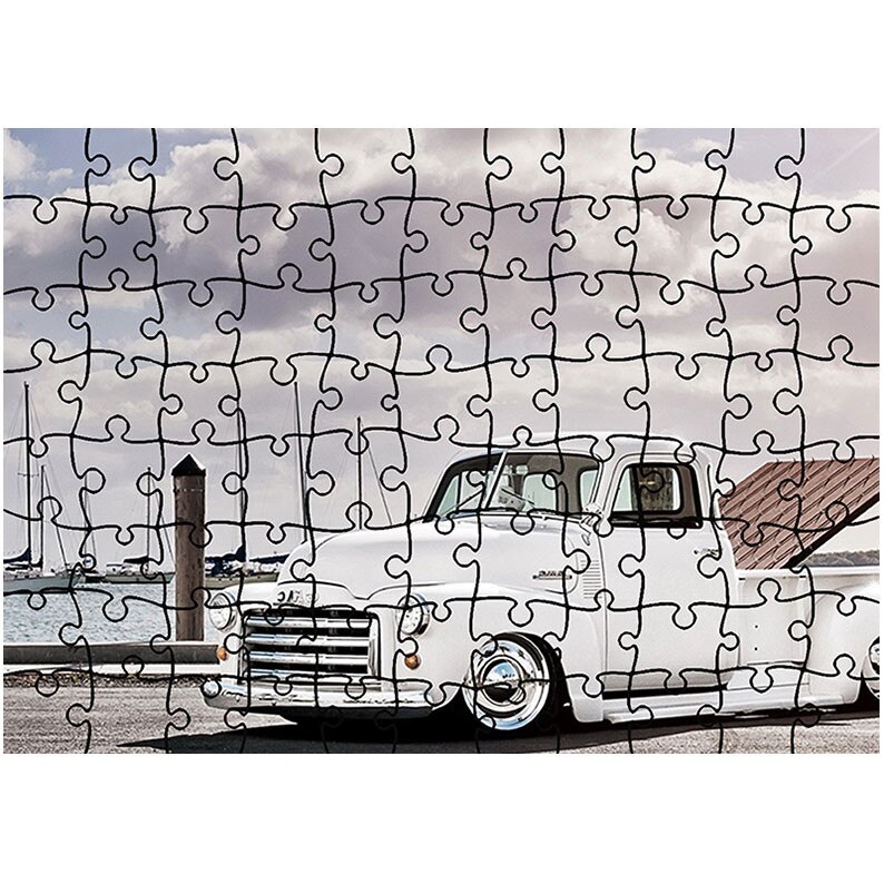 Puzzle Heartwork 96 piese, Pickup Classic, Latime 40,5 cm x Inaltime 28,7 cm
