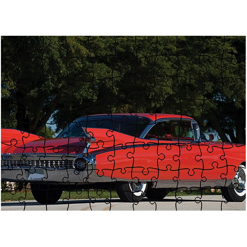 Puzzle Heartwork 96 piese, Cadillac Eldorado Seville 1959, Latime 40,5 cm x Inaltime 28,7 cm