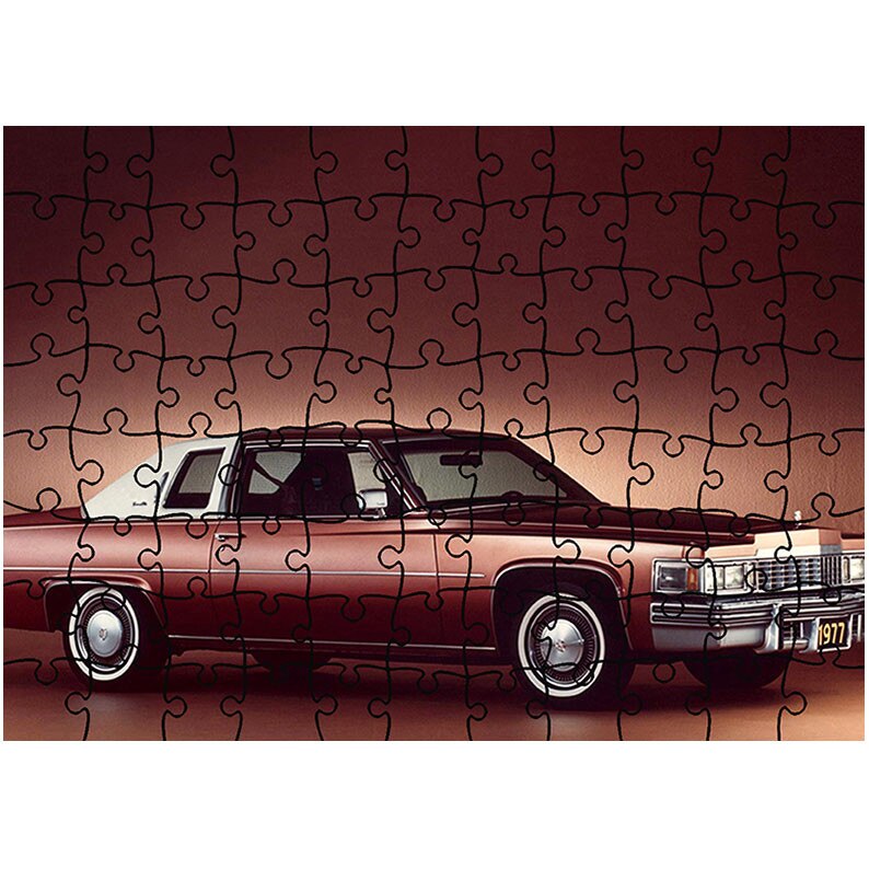 Puzzle Heartwork 96 piese, Cadillac Coupe Deville 1977, Latime 40,5 cm x Inaltime 28,7 cm