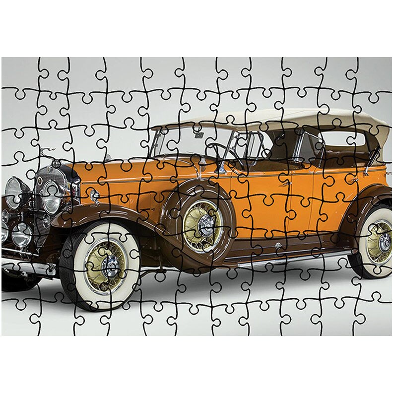 Puzzle Heartwork 96 piese, 1931 Cadillac V12 Five-Passenger Phaeton, Latime 40,5 cm x Inaltime 28,7 cm