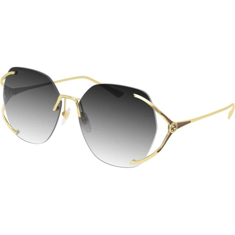 Ochelari de soare Gucci, GG0651S - 002, Auriu