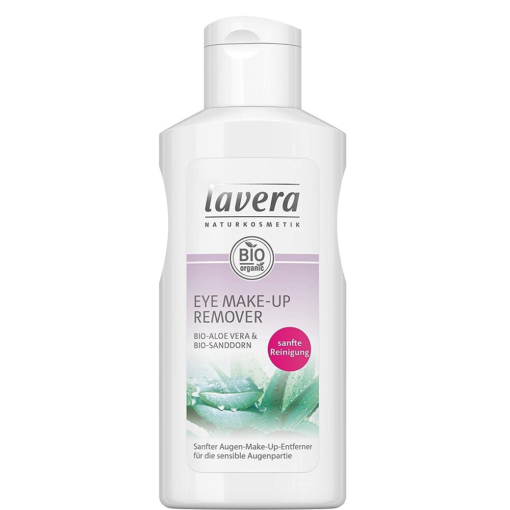 Demachiant bio pentru ochi sensibili cu aloe vera si catina 125 ml Lavera