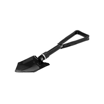 Lopata din metal Sumex, cu maner rabatabil, 58 cm, negru Lopata din metal Sumex, cu maner rabatabil, 58 cm, negru