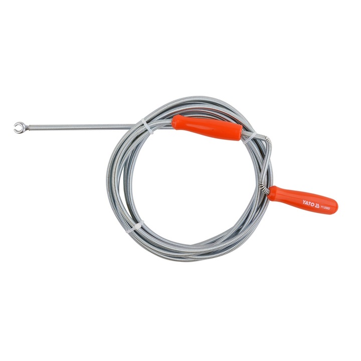 Csőtisztító tekerős rugós acélból 3 m × 6 mm