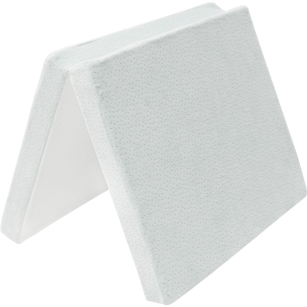 Saltea pliabila mini 80x45x5 cm KikkaBoo Velvet Mint