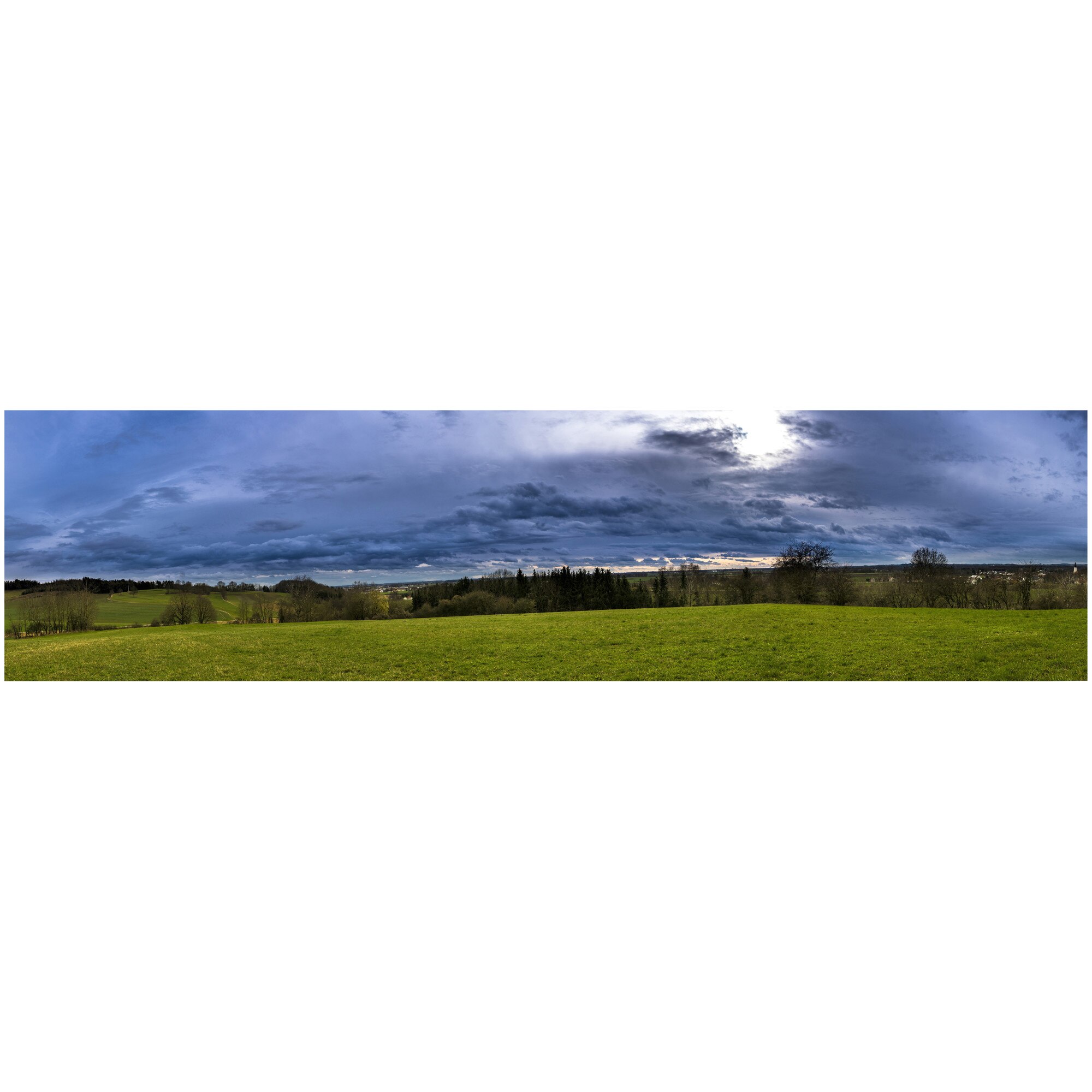 Fototapet Autoadeziv Dealuri, Panoramic - NWL-007, 80 x 320 cm