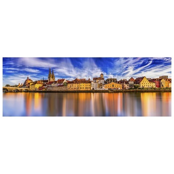 Fototapet Autoadeziv Regensburg, Bavaria, Panoramic - YBL-187, 100 x 285 cm Fototapet Autoadeziv Regensburg, Bavaria, Panoramic - YBL-187, 100 x 285 cm
