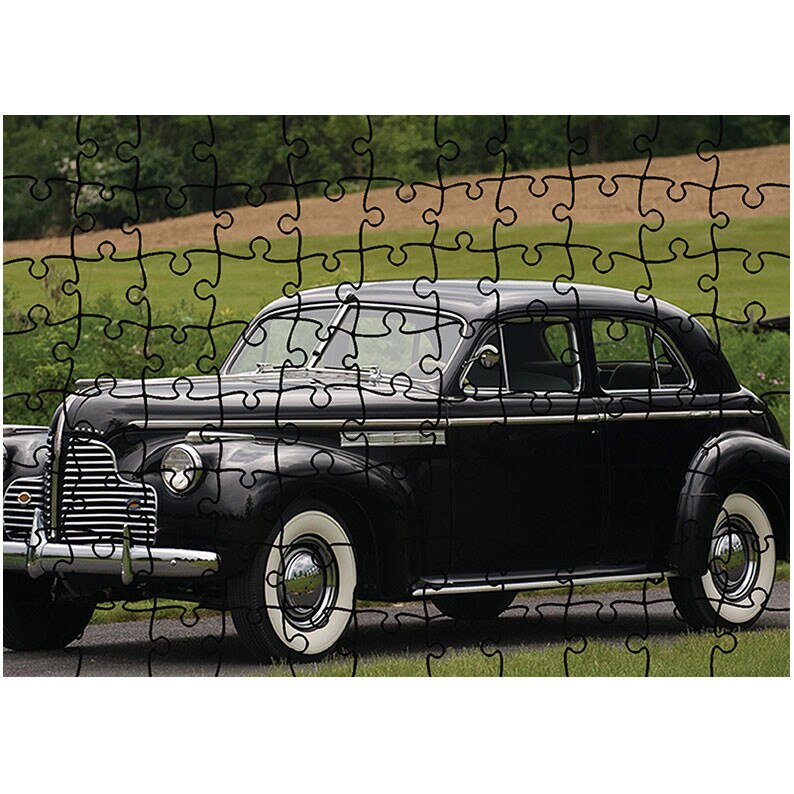 Puzzle Heartwork 96 piese, Buick Roadmaster Sedan 1940, Latime 40,5 cm x Inaltime 28,7 cm