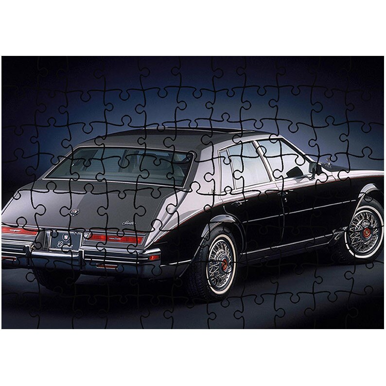 Puzzle Heartwork 96 piese, Cadillac Seville 1980, Latime 40,5 cm x Inaltime 28,7 cm