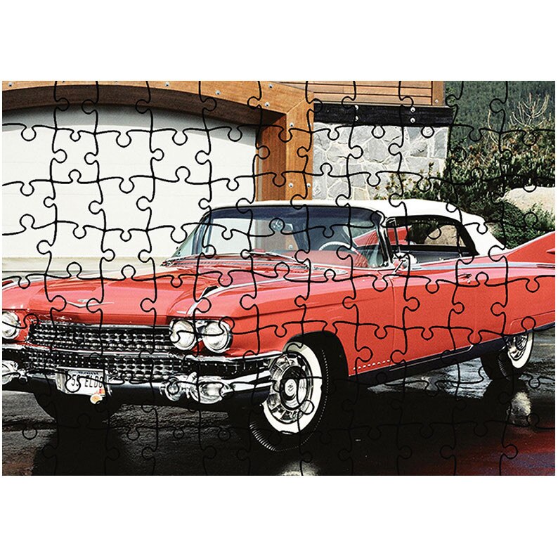 Puzzle Heartwork 96 piese, Cadillac Eldorado Biarritz 1959, Latime 40,5 cm x Inaltime 28,7 cm