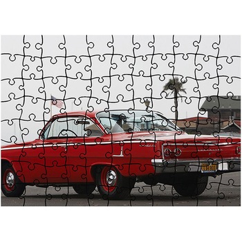 Puzzle Heartwork 96 piese, Chevrolet Bel Air Sport Coupe 1962, Latime 40,5 cm x Inaltime 28,7 cm Puzzle Heartwork 96 piese, Chevrolet Bel Air Sport Coupe 1962, Latime 40,5 cm x Inaltime 28,7 cm