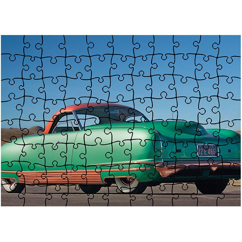 Puzzle Heartwork 96 piese, 1941 Chrysler Thunderbolt Concept Car, Latime 40,5 cm x Inaltime 28,7 cm