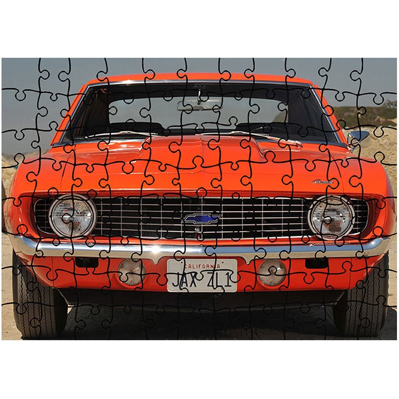 Puzzle Heartwork 96 piese, Chevrolet Camaro ZL-1 (MkI) 1969, Latime 40,5 cm x Inaltime 28,7 cm