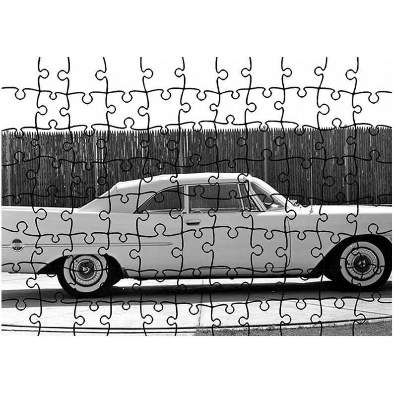 Puzzle Heartwork 96 piese, Chrysler 300C Convertible 1957, Latime 40,5 cm x Inaltime 28,7 cm