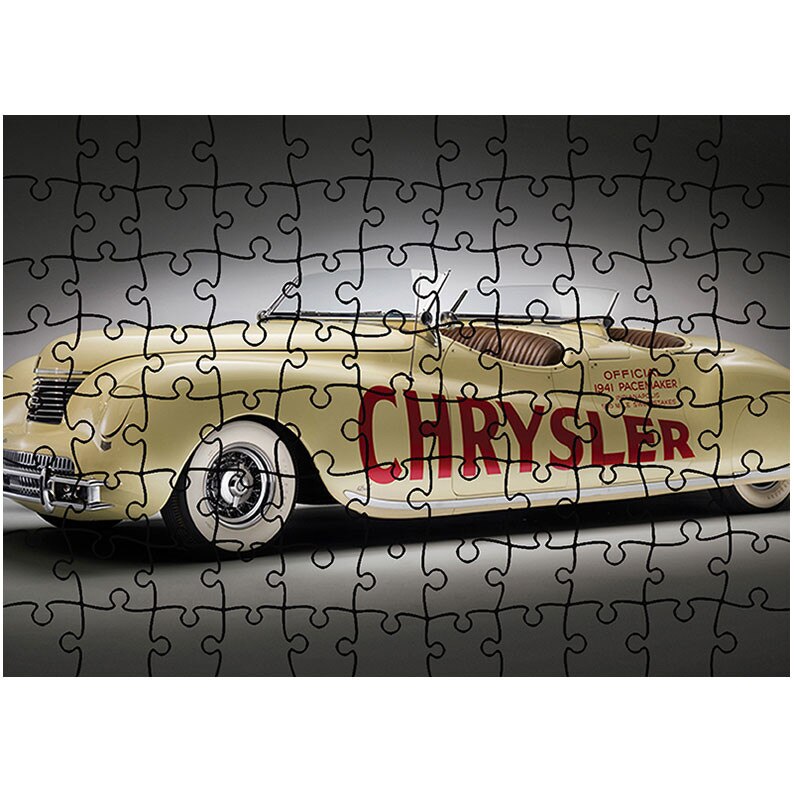 Puzzle Heartwork 96 piese, 1941 Chrysler Newport Dual Cowl Phaeton, Latime 40,5 cm x Inaltime 28,7 cm