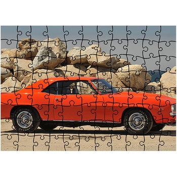 Puzzle Heartwork 96 piese, Chevrolet Camaro ZL-1 (MkI) 1969, Latime 40,5 cm x Inaltime 28,7 cm Puzzle Heartwork 96 piese, Chevrolet Camaro ZL-1 (MkI) 1969, Latime 40,5 cm x Inaltime 28,7 cm