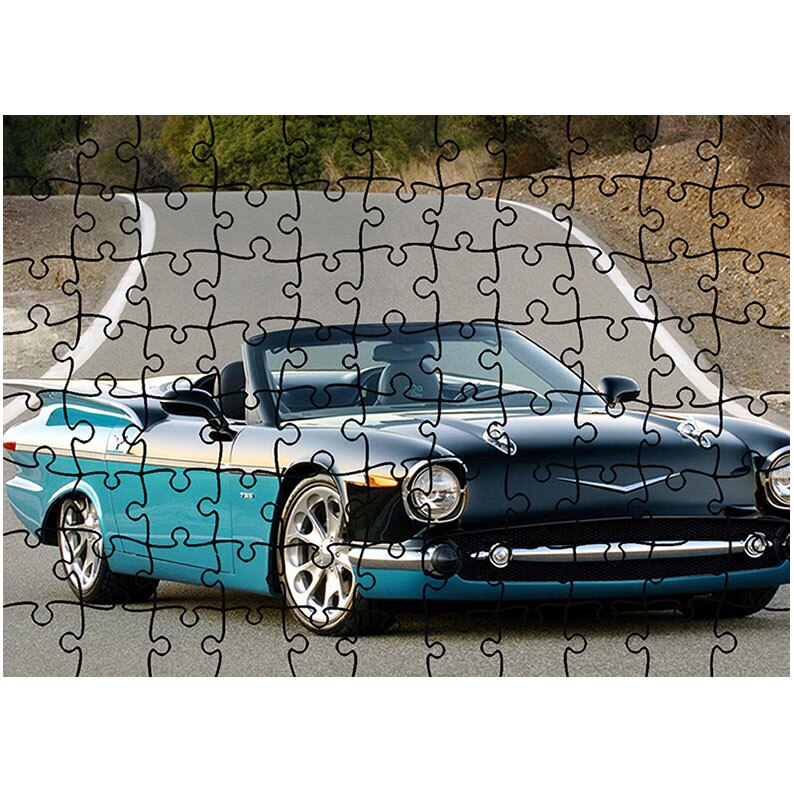 Puzzle Heartwork 96 piese, Chevrolet n2a Motors 789 2007, Latime 40,5 cm x Inaltime 28,7 cm