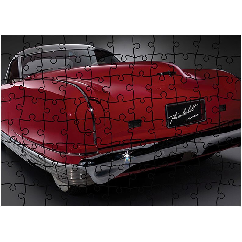 Puzzle Heartwork 96 piese, Chrysler Thunderbolt Concept Car 1940, Latime 40,5 cm x Inaltime 28,7 cm