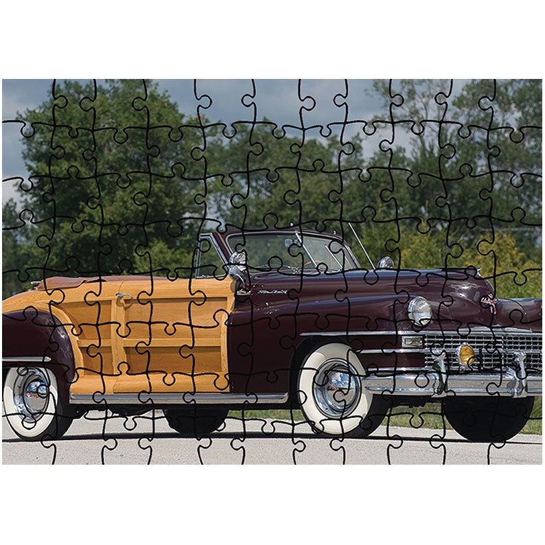 Puzzle Heartwork 96 piese, Chrysler Town&Country Convertible 1948, Latime 40,5 cm x Inaltime 28,7 cm