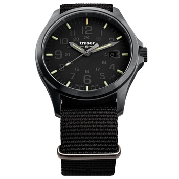 Ceas barbatesc Traser H3 108744 P67 Officer Pro, 42 mm, 10 ATM, Negru Ceas barbatesc Traser H3 108744 P67 Officer Pro, 42 mm, 10 ATM, Negru