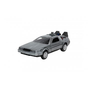 Macheta auto Back to the Future 1 , 1:32 , Metalica, Multicolor Macheta auto Back to the Future 1 , 1:32 , Metalica, Multicolor