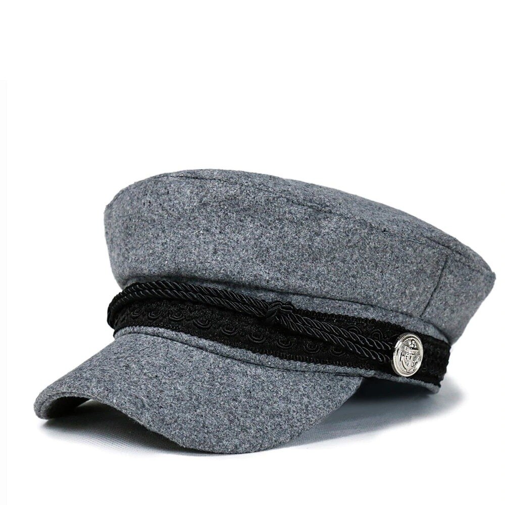 Sapca gri, cu impletitura neagra, Meria, Pursehuit - eMAG.ro