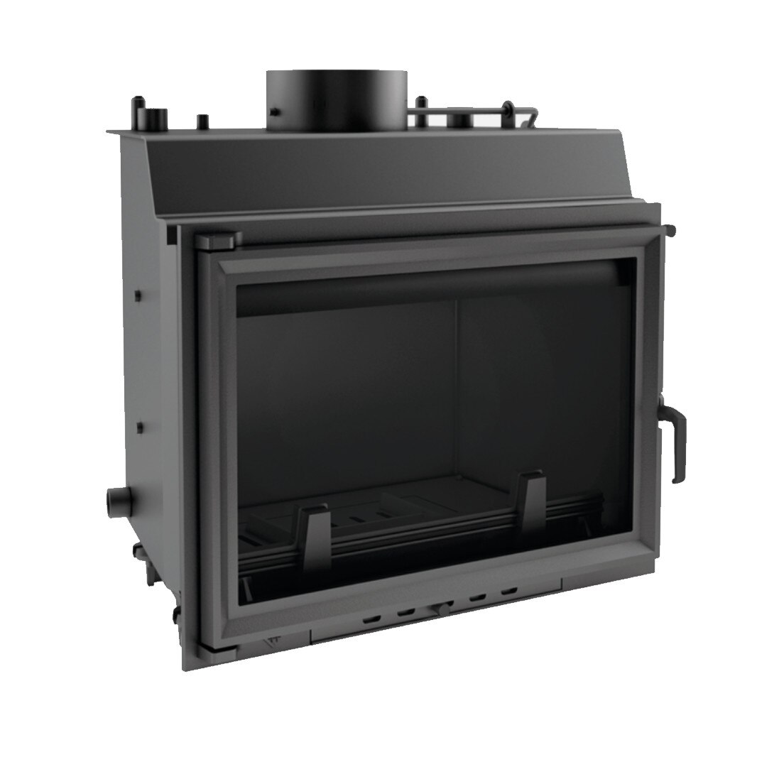 Semineu de acasa Wiktor 12, Otel, Negru, 12kw