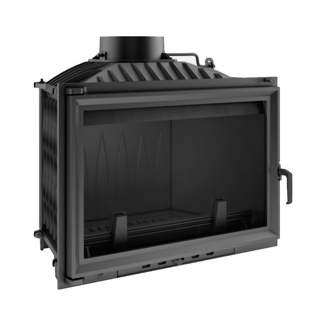 Semineu de acasa Wiktor 14, Fonta, Negru, 14kw