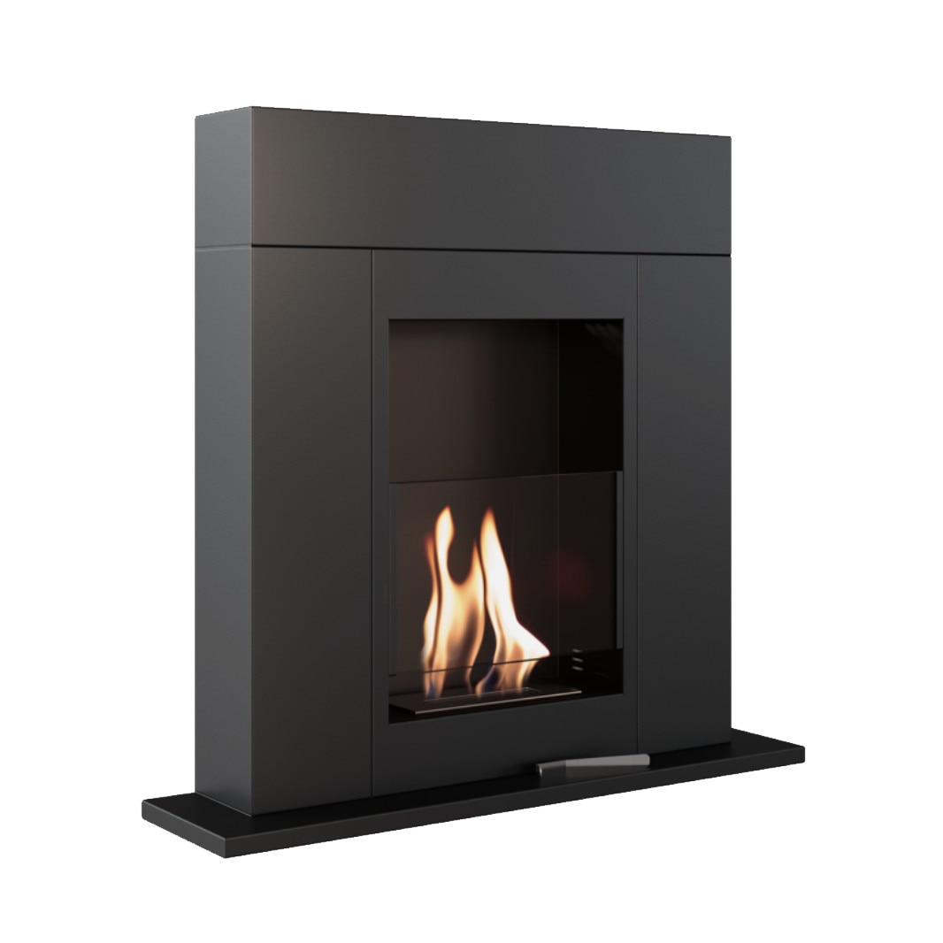 Semineu bio Whiskey 0.2l, Negru, Otel