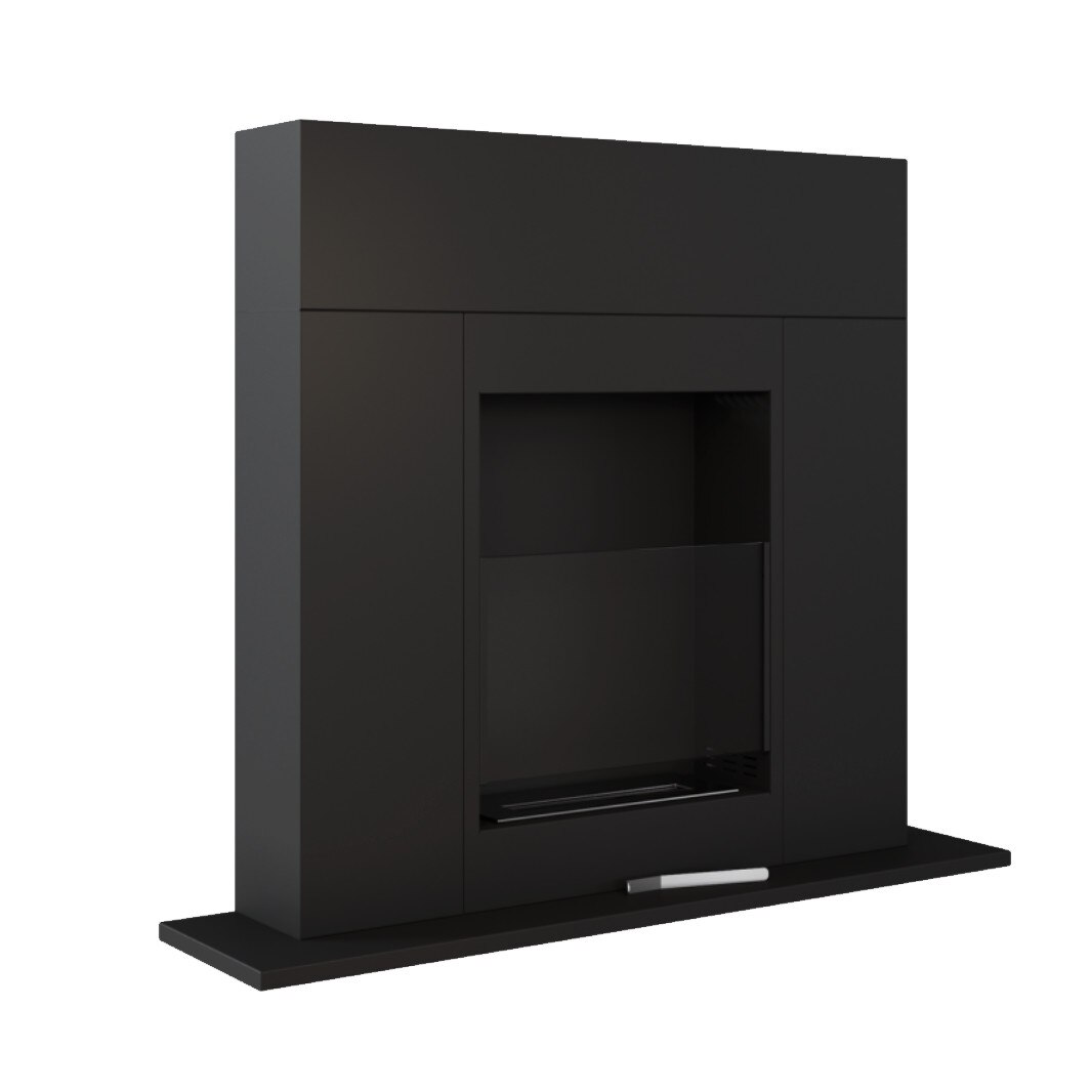 Semineu bio Whiskey 2, Otel, Negru, 0.5l