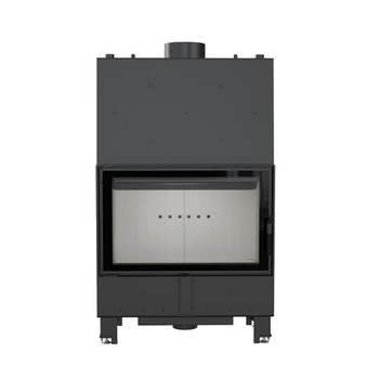 Semineu pe lemne Lucy Pw 16kw, otel, negru Semineu pe lemne Lucy Pw 16kw, otel, negru