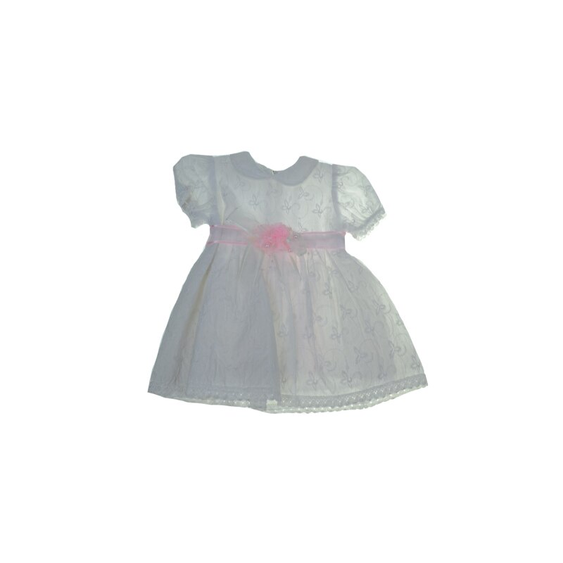 Rochita pentru fete Mini Junior A-62-180, Alb, 3 luni