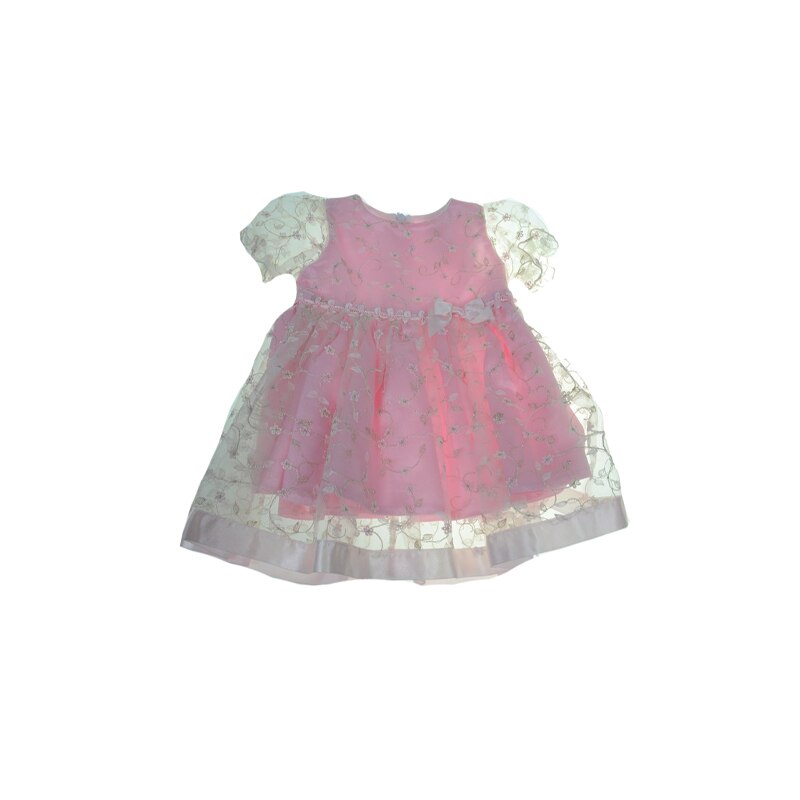 Rochita pentru fete Mini Junior 160-68R, Roz, 6 luni