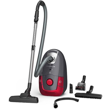 Aspirator cu sac ROWENTA Power XXL RO3186EA, 4.5l, 450W, 70dB, Rosu-Gri Inchis Aspirator cu sac ROWENTA Power XXL RO3186EA, 4.5l, 450W, 70dB, Rosu-Gri Inchis