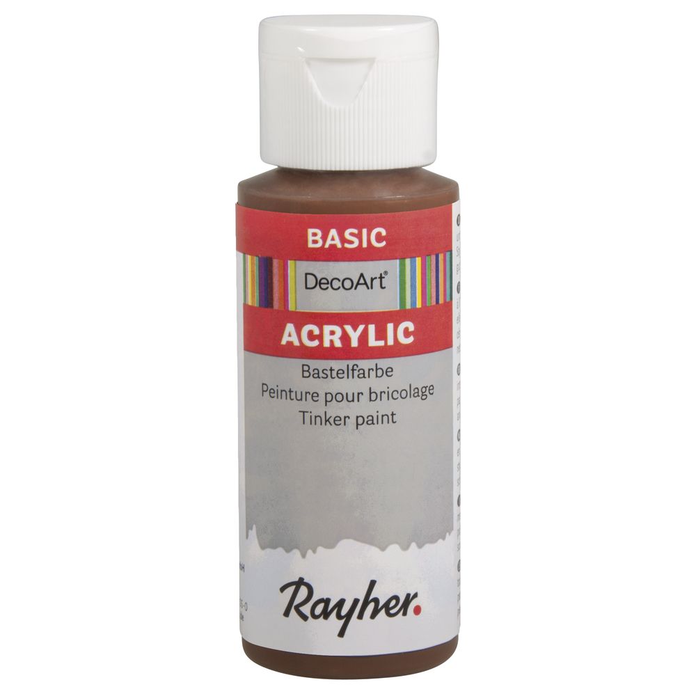 Vopsea acrilica - maro castaniu, 59 ml