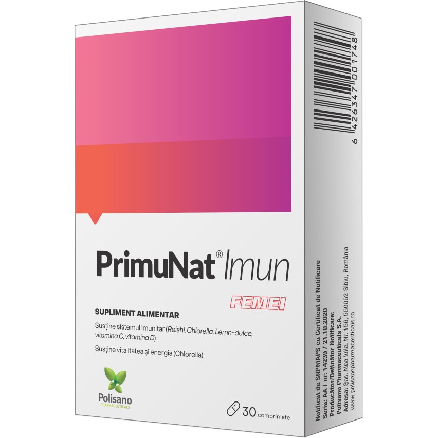 PrimuNat Imun Femei 2*15 comprimate