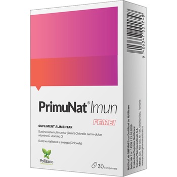 PrimuNat Imun Femei 2*15 comprimate PrimuNat Imun Femei 2*15 comprimate