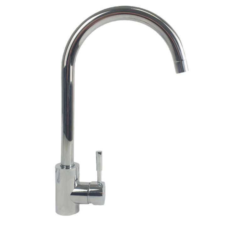 Mixxus SUS-011 CHROME szaniter csaptelep, mosogatóhoz, egykaros, krómozott