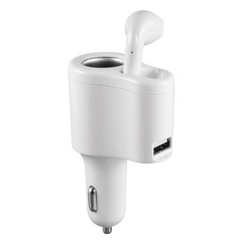 Casca Bluetooth cu incarcator auto 3 in 1 Casca Bluetooth cu incarcator auto 3 in 1